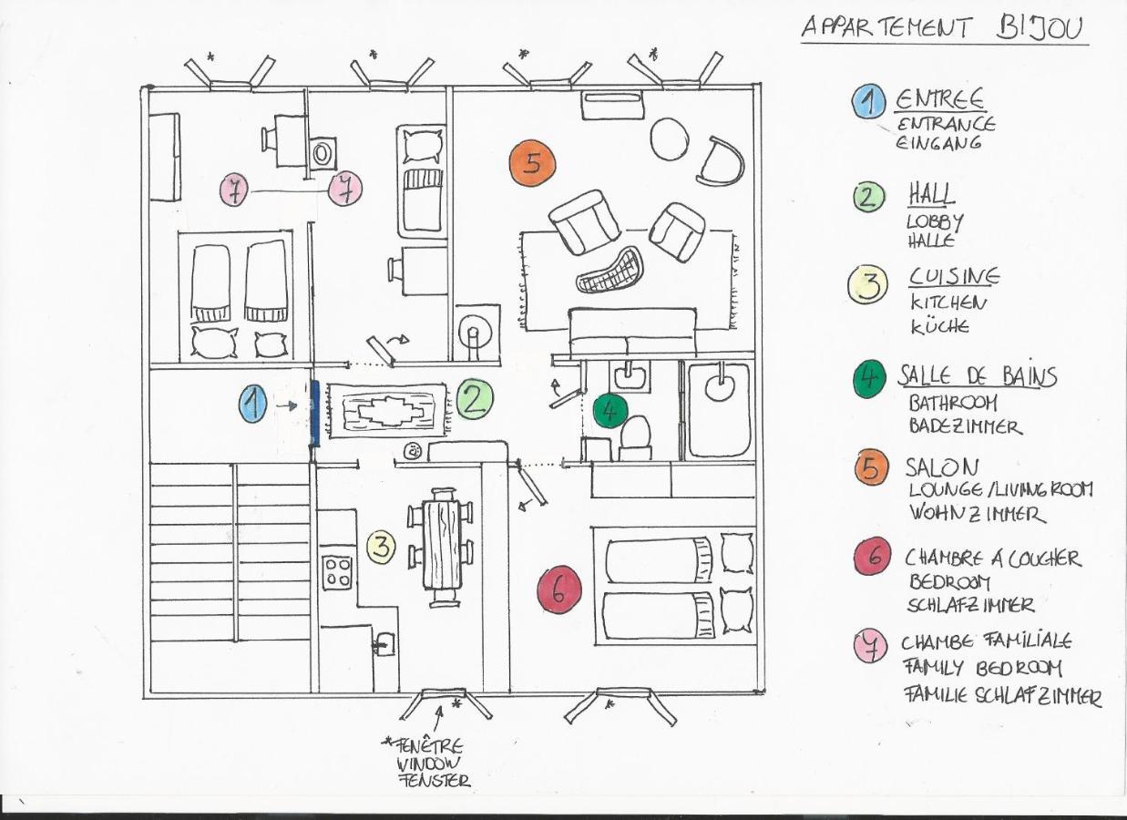 Appartement 1Bijou La Chaux De Fonds ภายนอก รูปภาพ